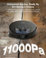 قدرت مکش 11,000 پاسکال، DEEBOT T30S PRO