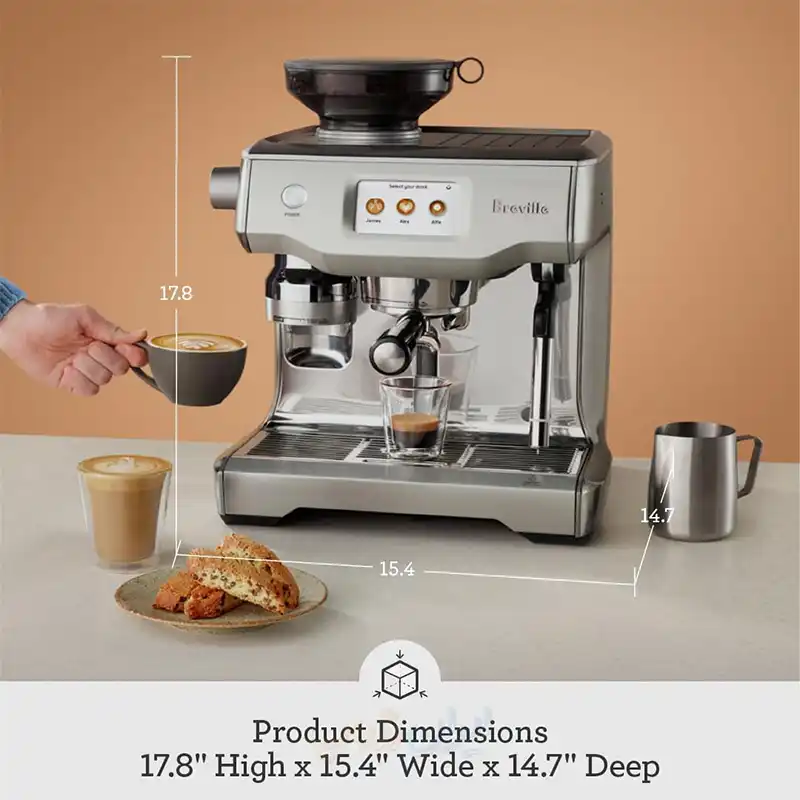 اسپرسوساز برویل مدل BES990 (Breville The Oracle Touch)